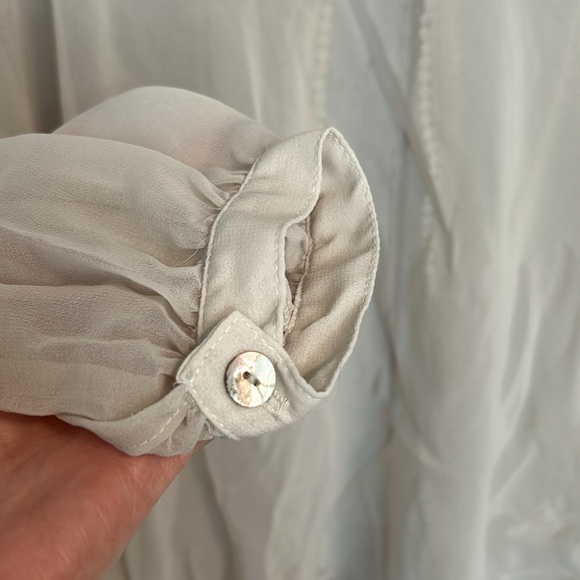 NWOT Free People Lacy Sheer Top - Picture 4 of 8